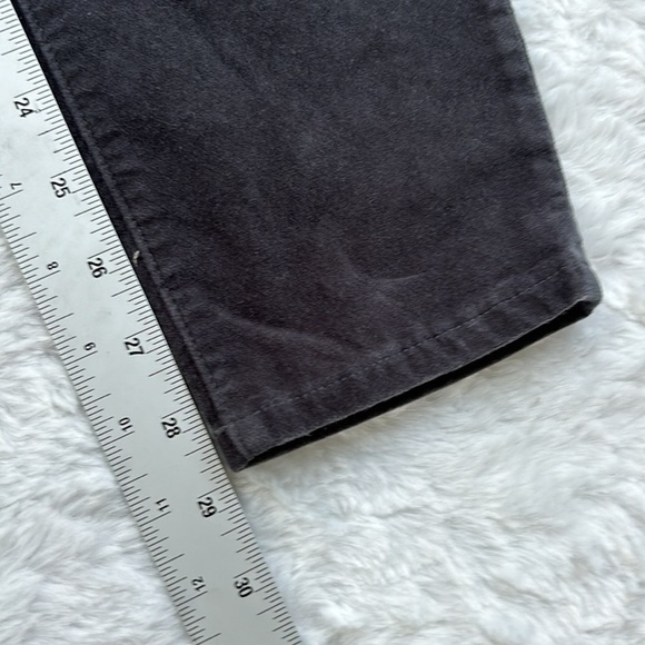 J. Crew Mercantile Pants charcoal gray velveteen size 31 - Picture 9 of 11